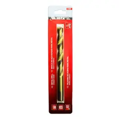 Mtx - Broca de Aço Rápido para Metal, 12 Mm, Nitreto de Titânio, Haste Cilíndrica, 1 Pçs