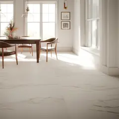 Portobello - Porcelanato Acetinado Esmaltado Branco 90x90cm Retificado Caixa 2,42m² Charleston