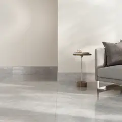 Portobello - Porcelanato Acetinado Esmaltado Cinza 90x90cm Retificado Caixa 2,42m² Mare D'Autunno