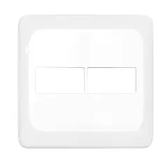 Legrand - Placa 1+1 Posto 4x4 - Pial Pop