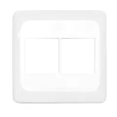 Legrand - Placa 2+2 Postos Juntos 4x4 - Pial Pop