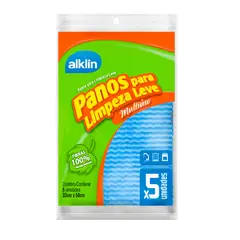 Alklin - Limpeza Leve 33x50 Azul C/5 um