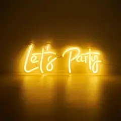 Just Home Collection - Luminária Led Neon Party