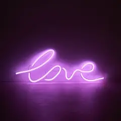 Just Home Collection - Luminária Led Neon Love