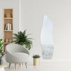 undefined - Espelho Decorativo 50X160Cm Com Led Organic Shape Just Home Collection