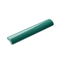 Eliane - Canaleta Noronha Jade Externa Verde Brilhante 2,5x15cm Peça