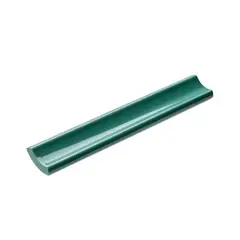 Eliane - Canaleta Noronha Jade Interna Verde Brilhante 2,5x15cm Peça