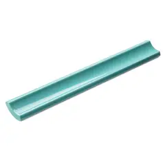 Eliane - Canaleta Verde Agua Interna Verde Brilhante 2,5x20cm Peça