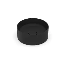 Roca - Cuba de Apoio Rendonda Preta Matte 30cm Terra