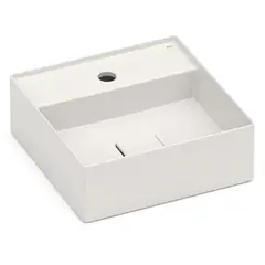 Roca - Cuba de Apoio Quadrada Bege 35x35cm T8 Terra