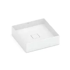 Roca - Cuba Apoio 40X40 T5 Terra Branco