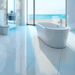 Delta Cerâmica - Porcelanato Cotton-r60 Branco Polido Retificado Interno 60x120cm Caixa 2,88m² Delta