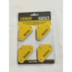 undefined - Keml-5 Kit Esquadro Magnetico Lynus 5kgf