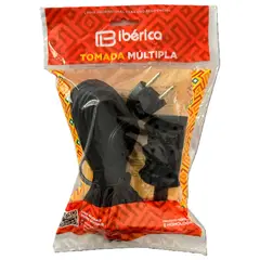 Ibérica - Extensao multipla Iberica PP Plano 3x0,75 - 2 metros 10 A