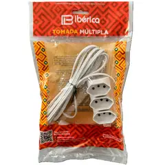 Ibérica - Extensao multipla Iberica Paralelo 2x0,75 - 2 metros 10 A
