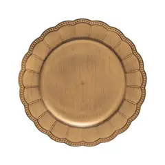 Copa&cia - Sousplat Galles Gardenia Gold Antique