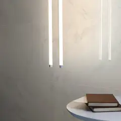 Portobello - Porcelanato Brilhante Esmaltado Polido Branco 60X120cm Retificado Caixa 1,43m² Chiaro Di Versilia