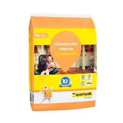 Quartzolit - Argamassa Uso Interno ACI 20Kg 45x25x10cm Cinza