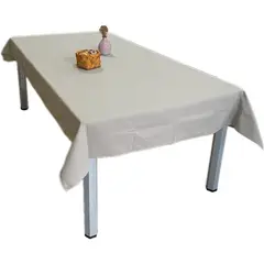 Just Home Collection - Toalha de Mesa Retangular 150x250 Florest Bege