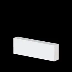 Arquitech - Rodameio Poliestireno Liso Branco 240x03cm