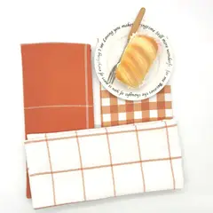 Just Home Collection - Conjunto de Panos de Copa 3 Peças Coleção Bosque