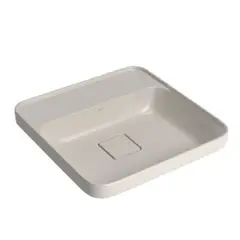 undefined - Cuba Sobrepor Quadrada com Mesa 40cm Barbante Deca