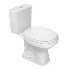 Deca - Kit Vaso Sanitário com Caixa Acoplada e Assento Branco Duplo Acionamento 3/6L Aspen