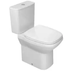 Deca - Kit Vaso Sanitário com Caixa Acoplada e Assento Branco Duplo Acionamento 3/6L Flex