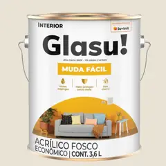 Glasu! - Glasu Muda Fácil Fosco 3,6 L Algodão Egípcio