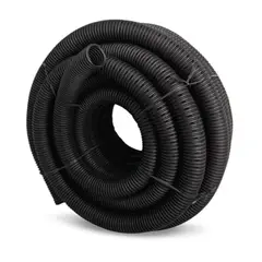 Tubos Bravo - Dreno Corrugado Pead Flexivel 100mm (4'' X 50 Metros)