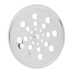 Clarinox - Ralo em Aço Inox Redondo de 10 Cm com Fecho Abre e Fecha