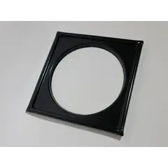 Clarinox - Caixilho Porta-grelha Black Quadrado 10x10cm