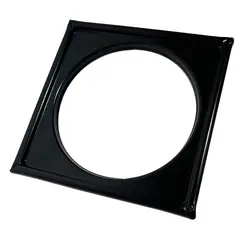 Clarinox - Caixilho Porta-grelha Black Quadrado 10x10cm
