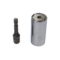 Bauker - Soquete Universal 1/4 Polegada 3/4 Polegada