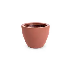 Vasap Design - Vaso Nature Baixo 22x28 Marrom