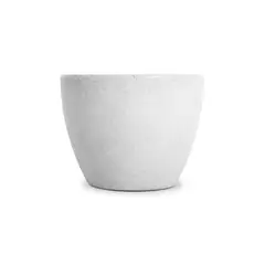 Vasap Design - Vaso Nature Baixo 28x36 Branco Marmore