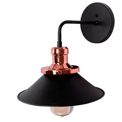 ARS Iluminação - Arandela Melbourne na Preto com Rose