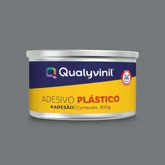 Qualyvinil - Kit Adesivo Plástico Cinza