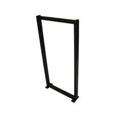 Maxeb - Pe de Mesa Ind em Tubo de Aco Format Retang 40x4x75cm Pr