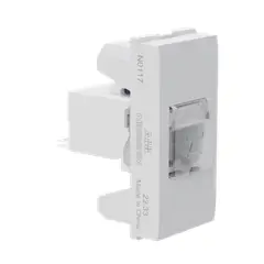 Abb - Modulo Rj11 4 Fios 1 Modulo Branco Origen N0117 Bl