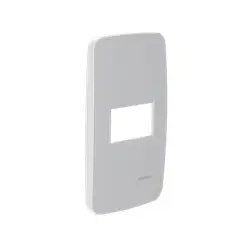 Abb - Placa 4x2 1 Modulo Branca Origen N0371.1 Bl