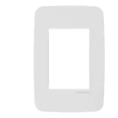 Abb - Placa 4x2 3 Modulos Branca Origen N0373.1 Bl