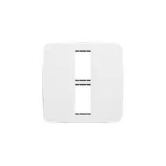 Abb - Placa 4x4 1 Modulo + 1 Modulo Branca Origen N0671.1 Bl