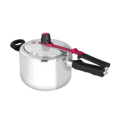 Rochedo - Panela Pressao 4,5L Polida Clock Eco Rcd