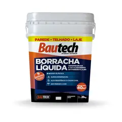 Bautech - Borracha Liquida 20Kg, Platina