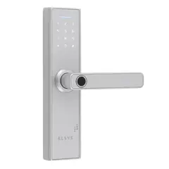 Elsys - Fechadura Digital de Embutir com Biometria Esf-de2000b - Prata