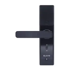 Elsys - Fechadura Digital de Embutir com Biometria Esf-de2000b - Preta
