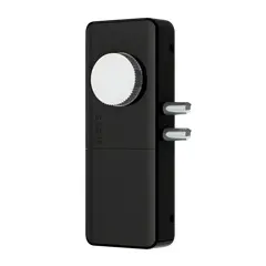 Elsys - Fechadura de Sobrepor Vertical Bluetooth com Biometria Esf-ds4100v ¿ Preta