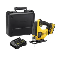 Stanley - Serra Tico-tico 20V, Com 1 Bateria, Carregador e Maleta