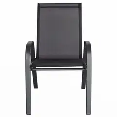 Just Home Collection - Cadeira Sling Preta
